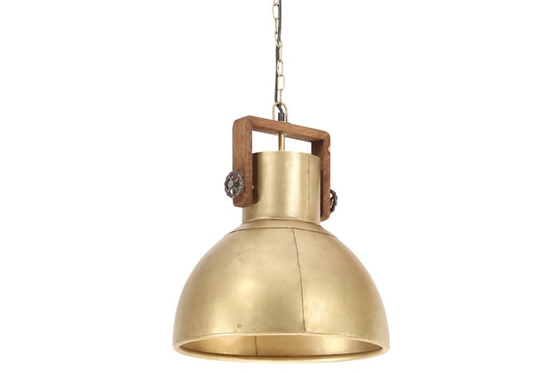 Industriel Hængelampe 25 W Rund 40 cm E27 Messingfarvet - Belysning - Lamper & indendørsbelysning - Loftlampe - Pendellamper & hængelamper