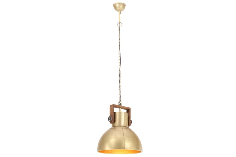 Industriel Hængelampe 25 W Rund 40 cm E27 Messingfarvet - Belysning - Lamper & indendørsbelysning - Loftlampe - Pendellamper & hængelamper