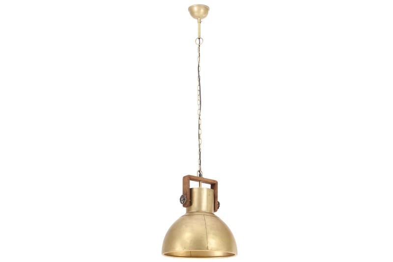 Industriel Hængelampe 25 W Rund 40 cm E27 Messingfarvet - Belysning - Lamper & indendørsbelysning - Loftlampe - Pendellamper & hængelamper