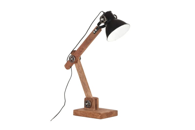 Industriel Skrivebordslampe 58X18X90 cm E27 Rund Mat Sort - Sort - Loftlampe køkken - Vindueslampe hængende - Vindueslampe - Pendellamper & hængelamper - Soveværelse lampe - Stuelampe