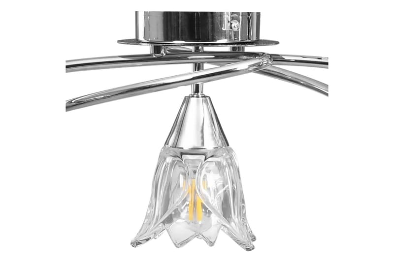 Loftlampe Transparente Glasskærme Til 5 E14-Pærer Tulipanfor - Belysning - Lamper & indendørsbelysning - Loftlampe - Plafond