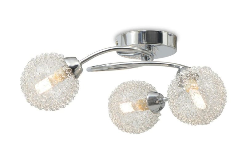 Loftslampe Med 3 Led-Pærer G9 120 W - Hvid - Plafond - Stuelampe - Soveværelse lampe
