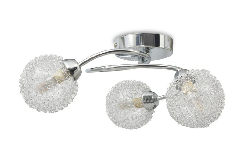 Loftslampe Med 3 Led-Pærer G9 120 W - Hvid - Plafond - Stuelampe - Soveværelse lampe