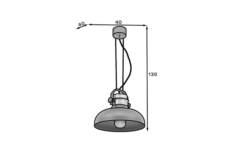 Stealle Loftlampe - Sort - Belysning - Lamper & indendørsbelysning - Loftlampe - Pendellamper & hængelamper