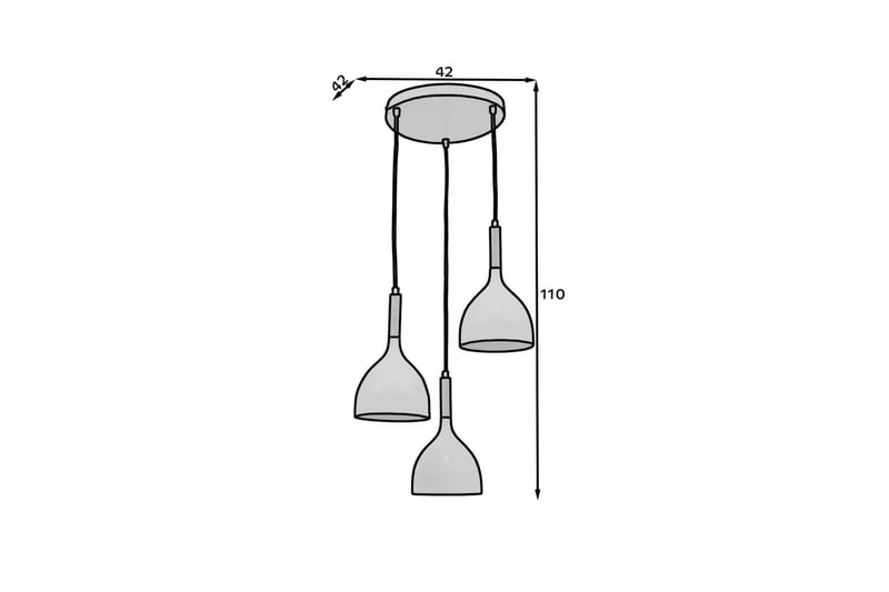 Woldes Pendellampe Rund - Sort - Belysning - Lamper & indendørsbelysning - Loftlampe - Pendellamper & hængelamper