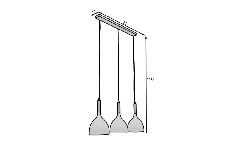 Woldes Pendellampe - Sort - Belysning - Lamper & indendørsbelysning - Loftlampe - Pendellamper & hængelamper