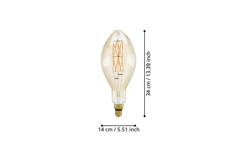 Lyskilde Eglo LM-E27-LED E140 8W 2100K - Belysning - Lamper & indendørsbelysning - Dekorativ belysning