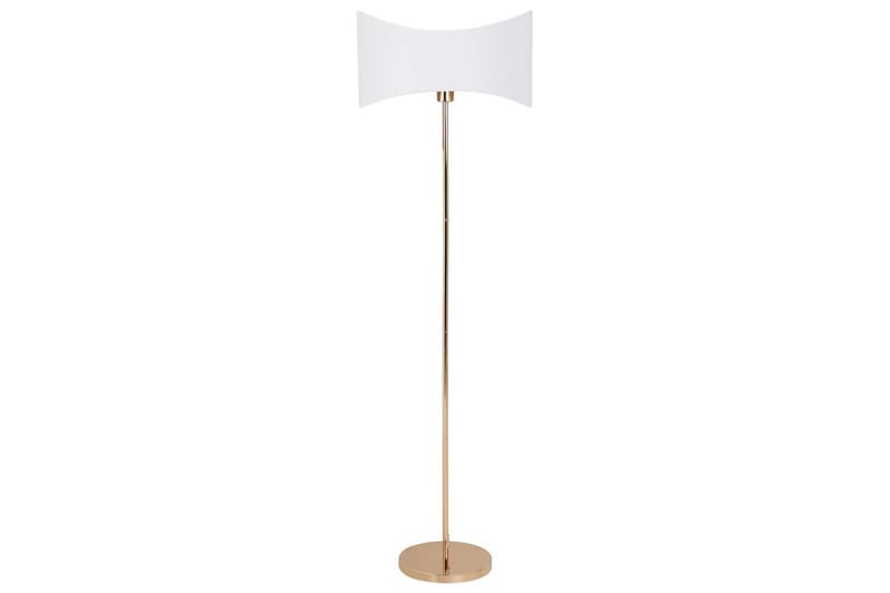 Sancalvo Gulvlampe 153 cm - Guld/Hvid - Belysning - Lamper & indendørsbelysning - Soveværelse lampe