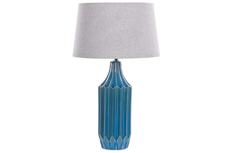 Schava Bordlampe 56 cm E27 - Blå/Grå - Belysning - Lamper & indendørsbelysning - Vindueslampe - Vindueslampe på fod