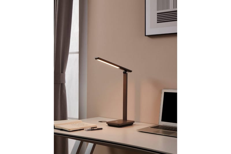 Bordlampe Eglo Iniesta med Touch Sort, Cappuccino - Sort - Belysning - Lamper & indendørsbelysning - Sengelampe - Sengelampe bord