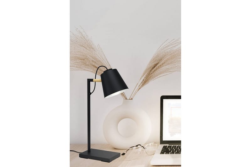 Bordlampe Eglo Lacey - Sort - Belysning - Lamper & indendørsbelysning - Sengelampe - Sengelampe bord