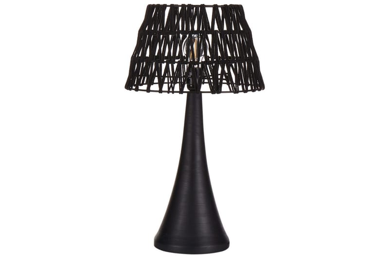 Dalino Bordlampe 47 cm E27 - Sort - Belysning - Lamper & indendørsbelysning - Sengelampe - Sengelampe bord