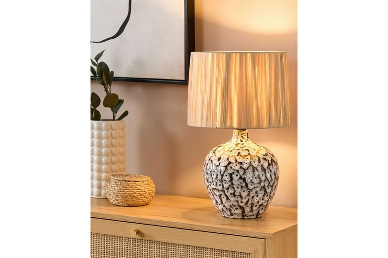 Dellgavo Bordlampe 45 cm E27 - Flerfarvet - Belysning - Lamper & indendørsbelysning - Sengelampe - Sengelampe bord