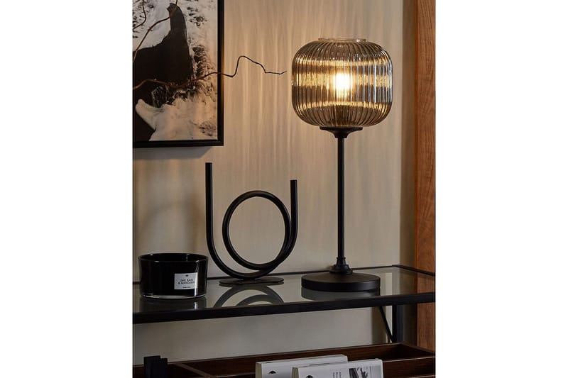 Ereikty Bordlampe 50 cm E27 - Sort - Belysning - Lamper & indendørsbelysning - Sengelampe - Sengelampe bord