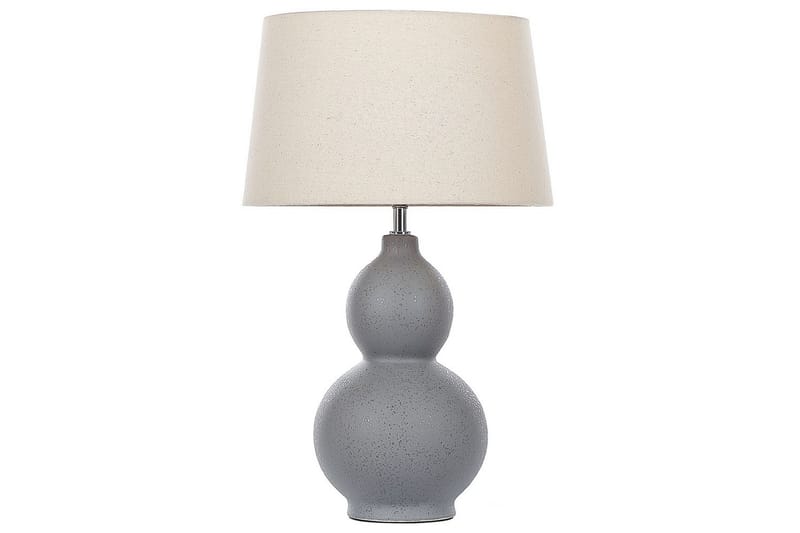 Fiorita Bordlampe 56 cm E27 - Grå/Beige - Belysning - Lamper & indendørsbelysning - Sengelampe - Sengelampe bord