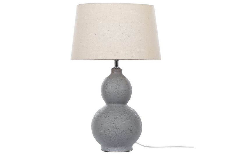 Fiorita Bordlampe 56 cm E27 - Grå/Beige - Belysning - Lamper & indendørsbelysning - Sengelampe - Sengelampe bord