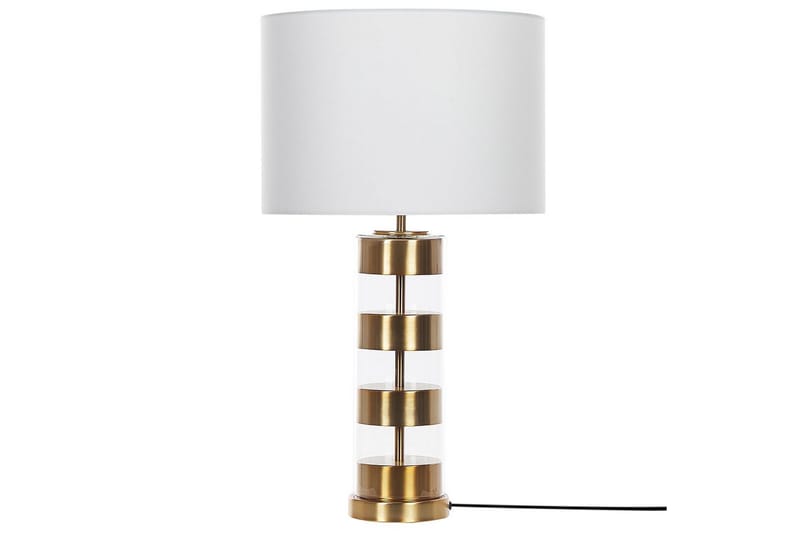 Giannutri Bordlampe 65 cm E27 - Guld/Hvid - Belysning - Lamper & indendørsbelysning - Sengelampe - Sengelampe bord