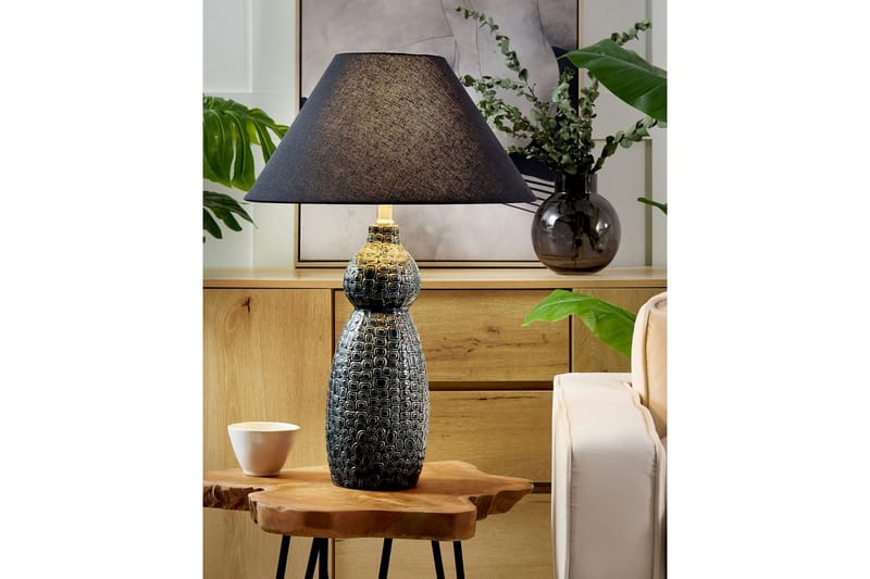 Kastellorizo Bordlampe 60 cm E27 - Mørkeblå/Sort - Belysning - Lamper & indendørsbelysning - Sengelampe - Sengelampe bord