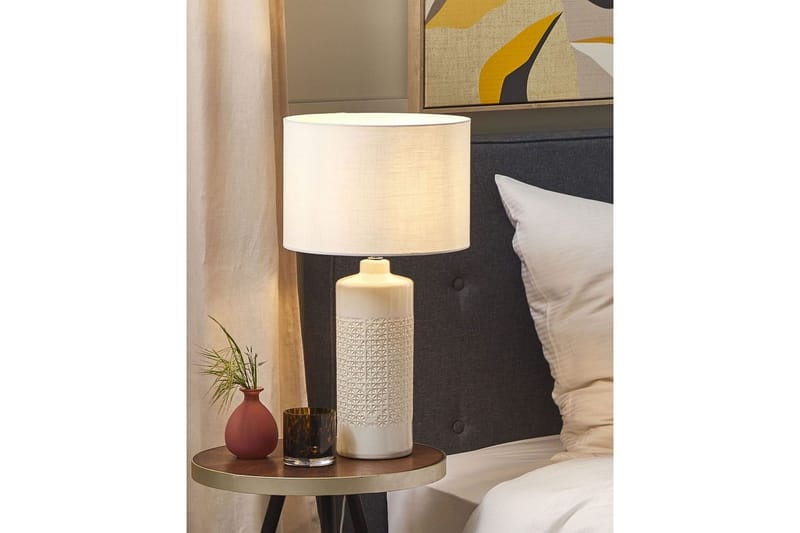 Lapya Bordlampe 58 cm E27 - Off white - Belysning - Lamper & indendørsbelysning - Sengelampe - Sengelampe bord