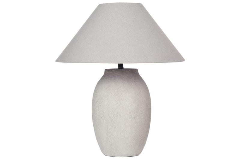 Liwdo Bordlampe 58 cm E27 - Lysegrå - Belysning - Lamper & indendørsbelysning - Sengelampe - Sengelampe bord