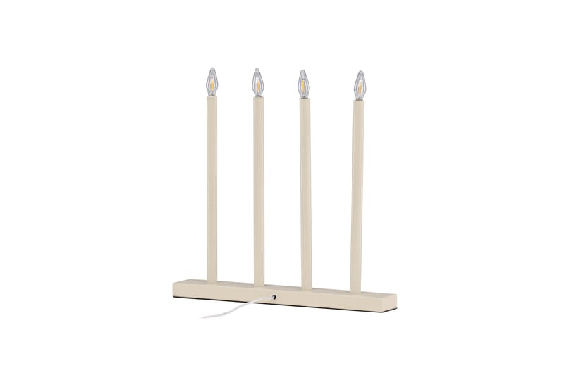 Lofsdalen Adventslysestage 35 cm - Beige - Belysning - Lamper & indendørsbelysning - Sengelampe - Sengelampe bord