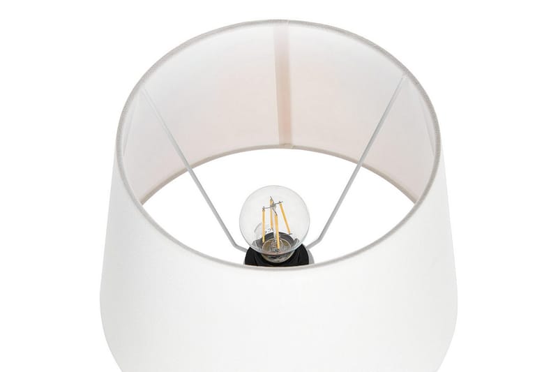 Lombre Bordlampe 53 cm E27 - Orange/Hvid - Belysning - Lamper & indendørsbelysning - Sengelampe - Sengelampe bord