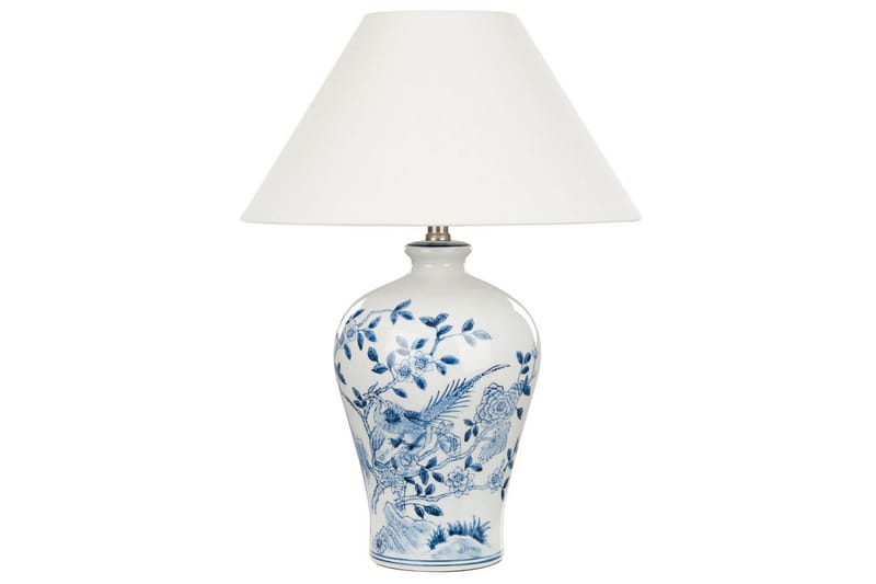 Partuk Bordlampe 55 cm E27 - Off white/Lyseblå - Belysning - Lamper & indendørsbelysning - Sengelampe - Sengelampe bord