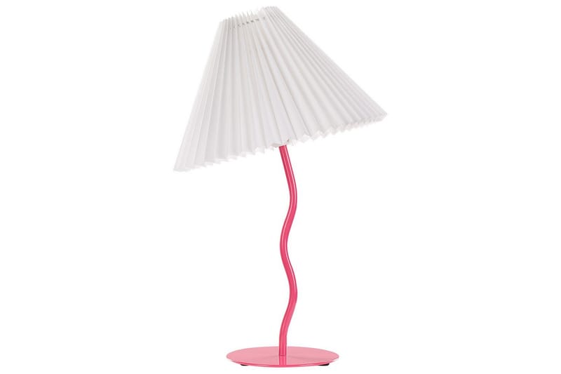 Skiros Bordlampe 48 cm E27 - Fuchsia/Hvid - Belysning - Lamper & indendørsbelysning - Sengelampe - Sengelampe bord