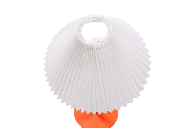 Skiros Bordlampe 48 cm E27 - Orange/Hvid - Belysning - Lamper & indendørsbelysning - Sengelampe - Sengelampe bord