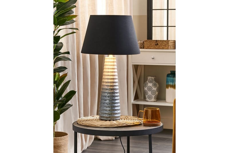 Sogni Bordlampe 58 cm E27 - Grå/Sort - Belysning - Lamper & indendørsbelysning - Sengelampe - Sengelampe bord