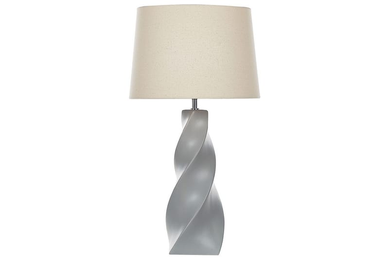 Tavra Bordlampe 71 cm E27 - Grå/Beige - Belysning - Lamper & indendørsbelysning - Sengelampe - Sengelampe bord