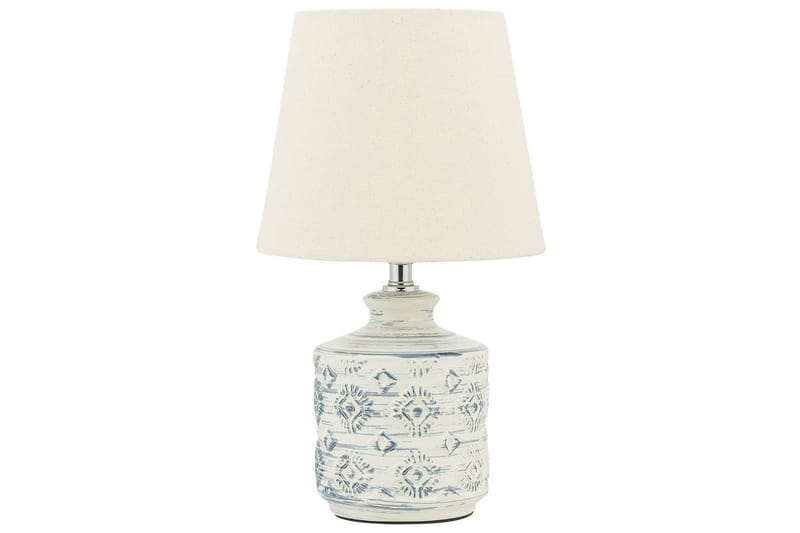 Tesoro Bordlampe 35 cm E14 - Lys beige - Belysning - Lamper & indendørsbelysning - Sengelampe - Sengelampe bord