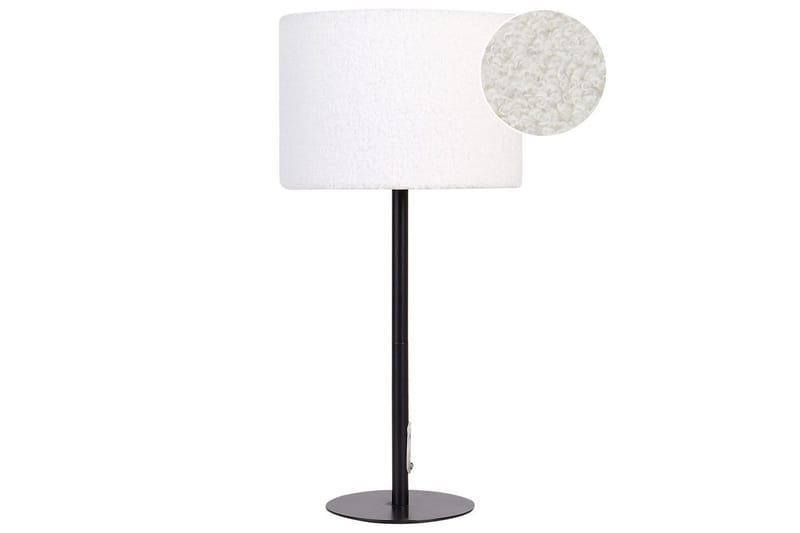 Vinkea Bordlampe 40 cm E27 - Sort/Hvid - Belysning - Lamper & indendørsbelysning - Sengelampe - Sengelampe bord