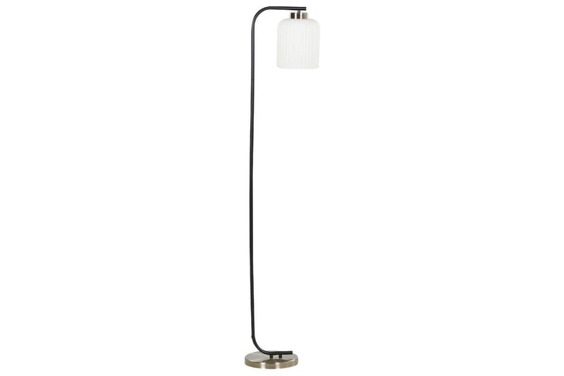 Skyrla Gulvlampe 150 cm - Sort/Hvid - Belysning - Lamper & indendørsbelysning - Soveværelse lampe