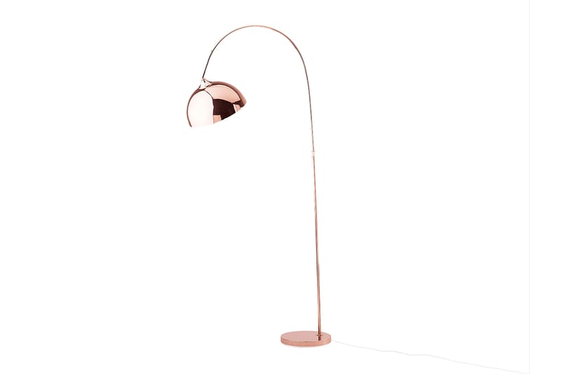 Candella Gulvlampe 160 cm - Kobber - Soveværelse lampe - Stuelampe - Gulvlampe & standerlampe - Buelampe