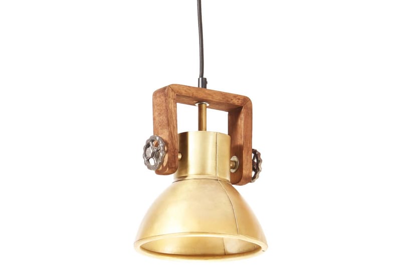 Industriel Hængelampe 25 W Rund 19 cm E27 Messingfarvet - Belysning - Lamper & indendørsbelysning - Vindueslampe - Vindueslampe hængende