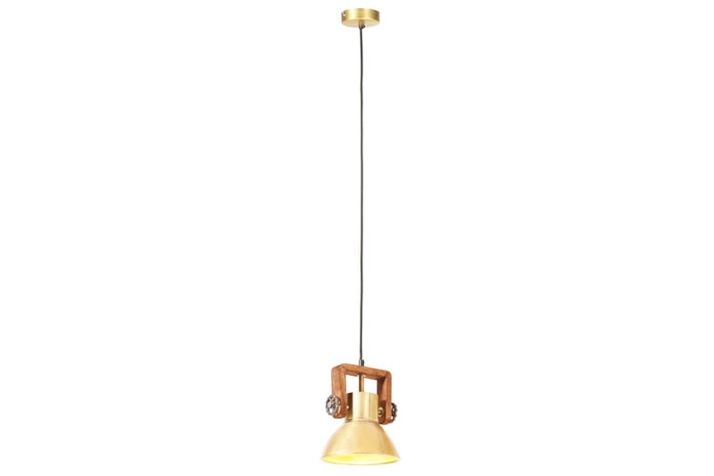 Industriel Hængelampe 25 W Rund 19 cm E27 Messingfarvet - Belysning - Lamper & indendørsbelysning - Vindueslampe - Vindueslampe hængende