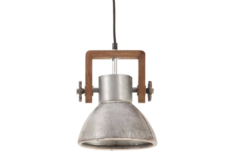 Industriel Hængelampe 25 W Rund 19 cm E27 Sølvfarvet - Sølv - Belysning - Lamper & indendørsbelysning - Vindueslampe - Vindueslampe hængende