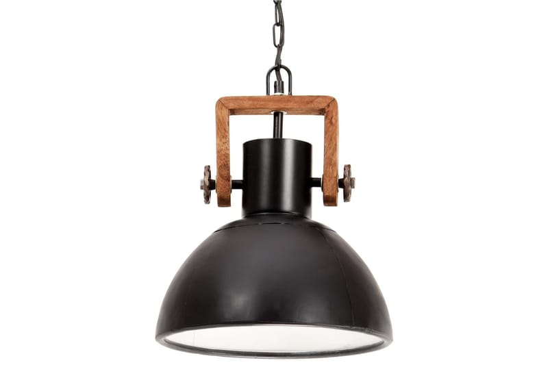 Industriel Hængelampe 25 W Rund 30 cm E27 Mat Sort - Belysning - Lamper & indendørsbelysning - Vindueslampe - Vindueslampe hængende