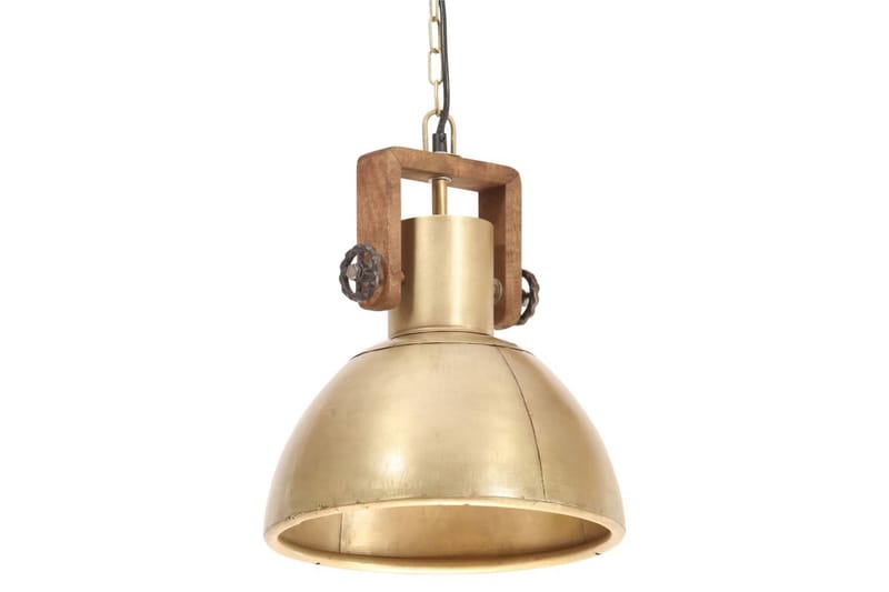 Industriel Hængelampe 25 W Rund 30 cm E27 Messingfarvet - Belysning - Lamper & indendørsbelysning - Vindueslampe - Vindueslampe hængende