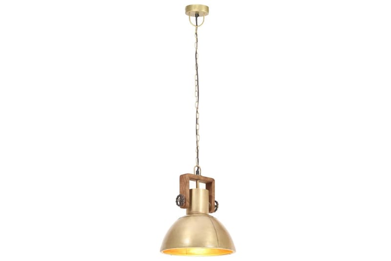 Industriel Hængelampe 25 W Rund 30 cm E27 Messingfarvet - Belysning - Lamper & indendørsbelysning - Vindueslampe - Vindueslampe hængende