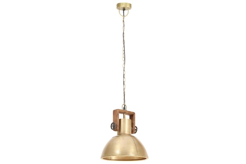 Industriel Hængelampe 25 W Rund 30 cm E27 Messingfarvet - Belysning - Lamper & indendørsbelysning - Vindueslampe - Vindueslampe hængende