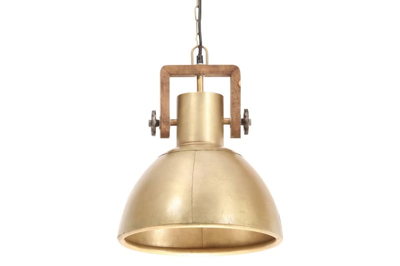 Industriel Hængelampe 25 W Rund 30 cm E27 Messingfarvet - Belysning - Lamper & indendørsbelysning - Vindueslampe - Vindueslampe hængende