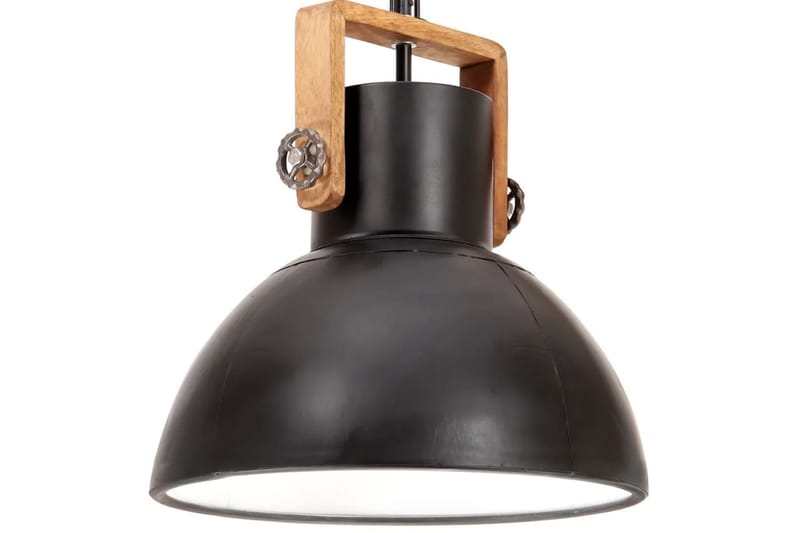 Industriel Hængelampe 25 W Rund 40 cm E27 Mat Sort - Belysning - Lamper & indendørsbelysning - Vindueslampe - Vindueslampe hængende