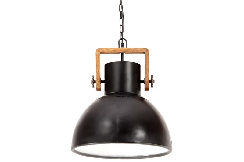 Industriel Hængelampe 25 W Rund 40 cm E27 Mat Sort - Belysning - Lamper & indendørsbelysning - Vindueslampe - Vindueslampe hængende