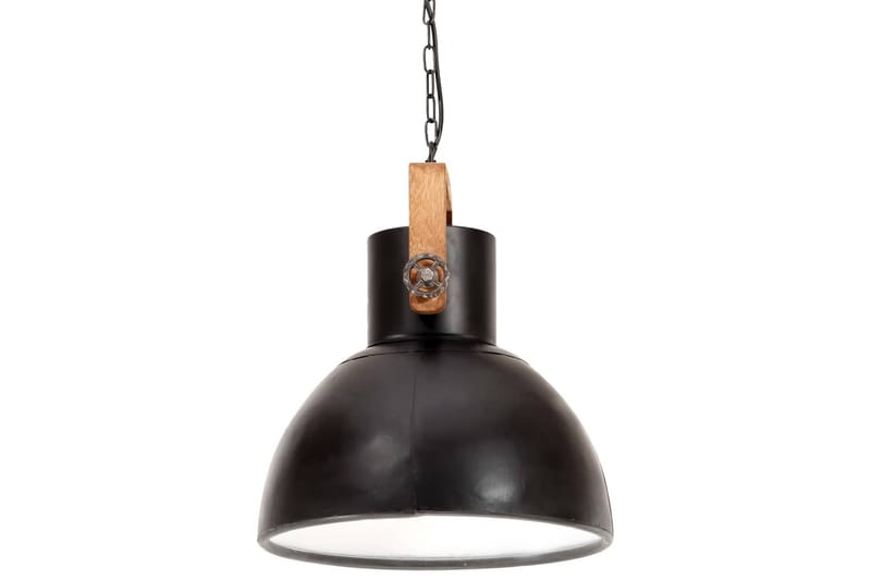 Industriel Hængelampe 25 W Rund 40 cm E27 Mat Sort - Belysning - Lamper & indendørsbelysning - Vindueslampe - Vindueslampe hængende