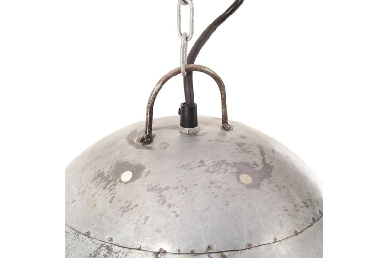 Industriel Hængelampe 25 W Rund 42 cm E27 Sølvfarvet - Belysning - Lamper & indendørsbelysning - Vindueslampe - Vindueslampe hængende