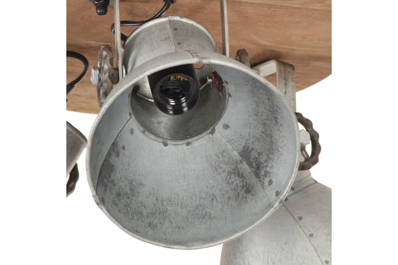 Industriel Loftlampe 25 W 42X27 cm E27 Sølvfarvet - Sølv - Belysning - Lamper & indendørsbelysning - Vindueslampe - Vindueslampe hængende