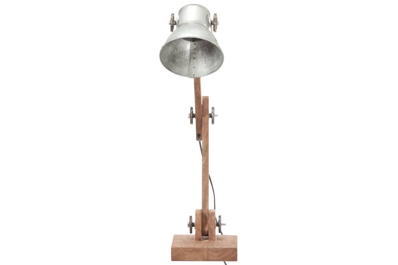 Industriel Skrivebordslampe 58X18X90 cm E27 Rund Sølvfarvet - Sølv - Belysning - Lamper & indendørsbelysning - Vindueslampe - Vindueslampe hængende