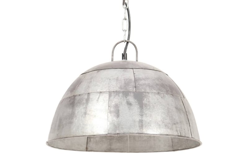 Industriel Vintage Hængelampe 25 W Rund 41cm E27 Sølvfarvet - Belysning - Lamper & indendørsbelysning - Vindueslampe - Vindueslampe hængende